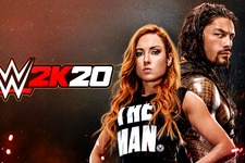 シリーズ最新作『WWE 2K20』海外発表！ カバーを飾るのはローマン・レインズ＆ベッキー・リンチ 画像