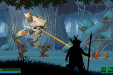 惑星の先住民と戦う二足歩行ロボットACT『BE-A Walker』Steam版配信日決定 画像