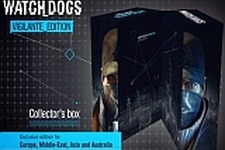 主人公エイデンのキャップとマスクが付属する『Watch Dogs』Vigilante Edition紹介映像 画像