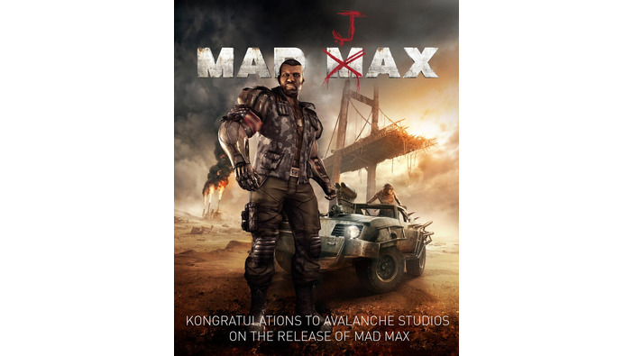 『モーコン』開発スタジオがゲーム版『Mad Max』発売を祝う―ユニークな新タイトルが登場？