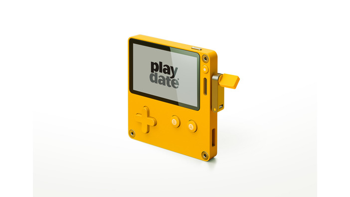新型携帯ゲーム機「Playdate」発表！年末から受注開始ー黄色のボディとクランクが可愛い