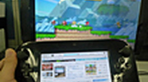 Wii U内蔵ブラウザはサクサク、ヌルヌル動く！2画面を生かした魅力的な機能を紹介 画像