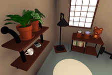 観葉植物を育ててお部屋に飾るシム『Taking Root』リリース！カスタマイズした家具も配置し、観葉植物の似合う部屋に 画像